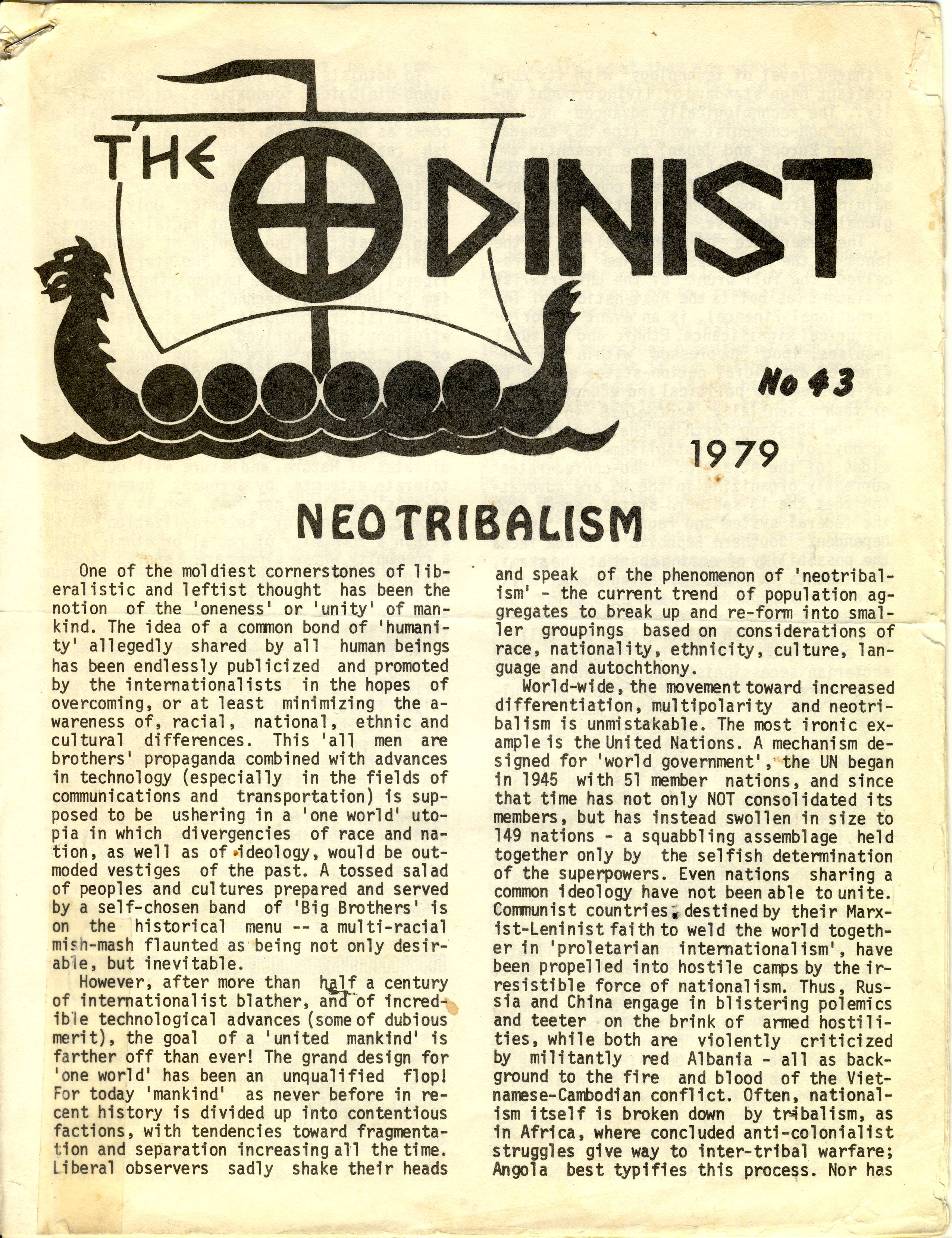 Else Christensen hablando sobre Neo-Tribalismo